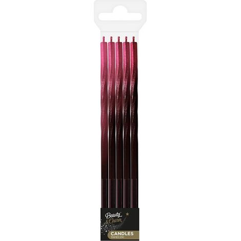 Velas B&C Ombre Swirl (5 unidades)