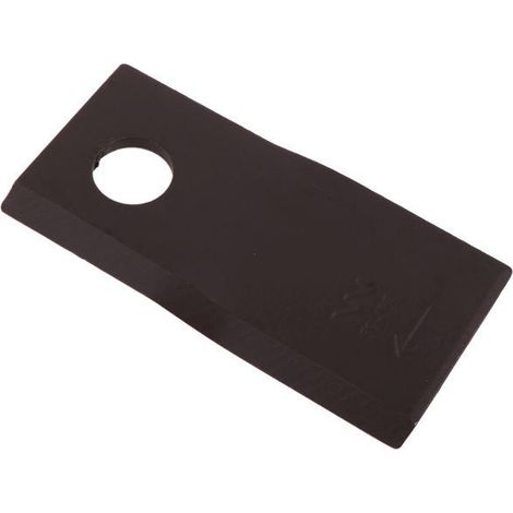 Lame de tondeuse droite 107 x 48 x 4 mm, trou de 18,5 mm, application WARYŃSKI 90261560 99361560 Vicon, 25 pièces (1/3)