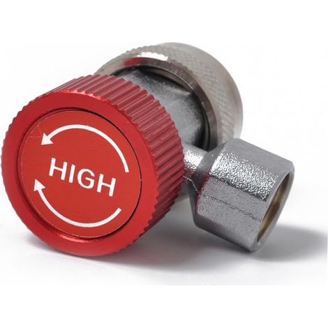 Coupleur rapide adaptable 134a pour voiture, connecteur réglable section haute/basse pour systèmes de climatisation automobile, compatible avec la déconnexion rapide (1/5)