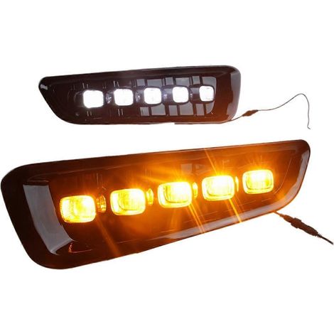 Autoscheinwerfer, Tagfahrlicht (DRL), zweifarbige Nebelscheinwerfer (1/5)