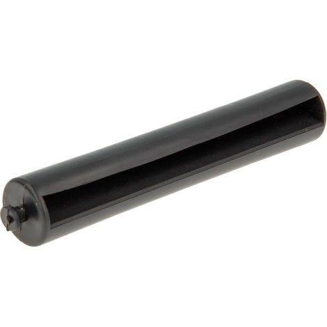 Rouleau de rechange pour porte-papier WC avec largeur de rouleau de 119 mm - Noir - Version rigide (1/5)