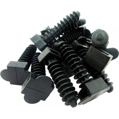 Taco para brida 8mm negro (100 unidades) (1/3)