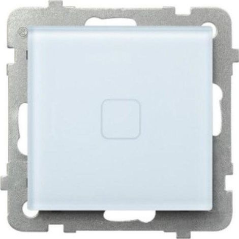Ospel Sonata Touch-Schalter weiß aus Glas