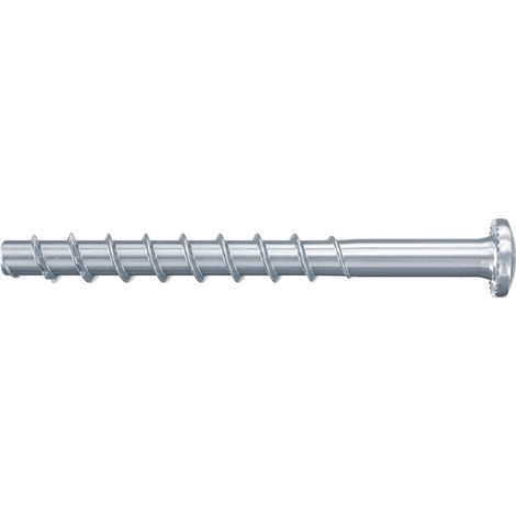 Fischer Betonschrauben FBS Schraubanker 5x60 Panhead ideal für das Mauerwerk, Stahl verzinkt-blau - 100 Stück (1/5)