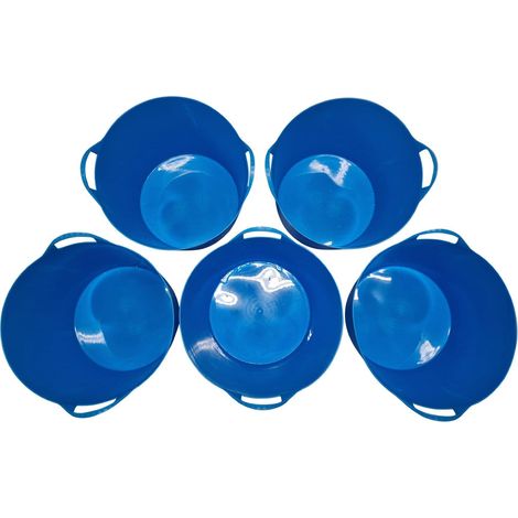 Heavy Duty Flexitub Flexible Buckets 45L x5 (Builders Tub Work Trug Feed Storage) (1/5)