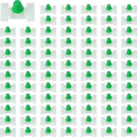 Clips de sujeción para paquetes de 200 piezas de paneles embellecedores de guardabarros exteriores de puertas de automóviles, compatibles con E46 y E36 51131960054