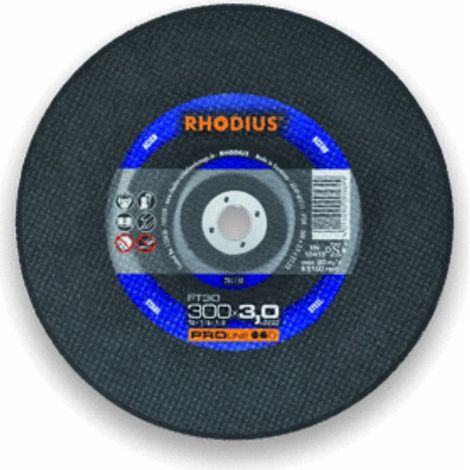 Rhodius Trennscheibe FT30 300 x 3,0mm ger. (Inh. 25 Stück)