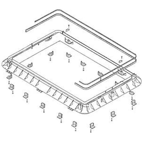 Cales De Montage Midi Heki De 43 à 52 Mm - Dometic (1/2)
