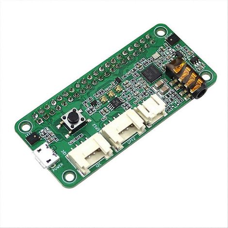 Placa de expansión con matriz de 2 micrófonos para el módulo de reconocimiento de voz inteligente ReSpeaker 2b/3b/4b (1/5)