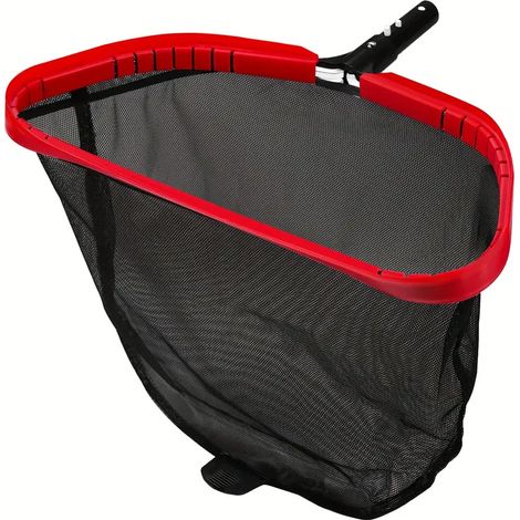 Retino per skimmer in plastica per piscina senza manico - Rastrello per foglie staccabile, strumento per la pulizia dei detriti della piscina (1/5)