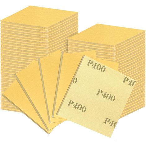 18tlg Schleifschwamm Set P400, Nass- & Trockenschleifpapier, 115x125mm (1/5)