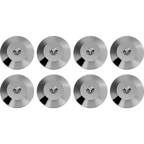 Tapis amortisseur haut-parleur 8 pièces 25x4mm cuivre isolation sol disque (1/5)