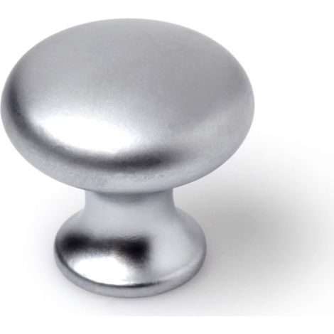 Boutons Zamak D25 Chrome Mat Lot 10 Boutons Zamak D25 Chrome Mat - Reunion Industrial