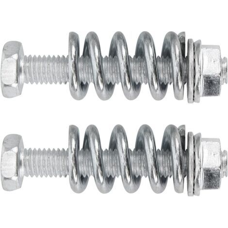Akozon Kit de Réparation D'échappement en Métal 8 Pièces avec Boulons, écrous, Ressorts, Joints et Accessoires Automobiles en Acier (1/5)