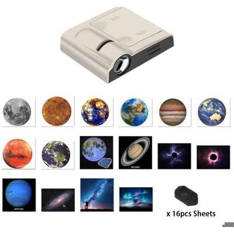 Feuille De Projection - Lampe Projecteur D Images Pour Decoration Interieure Et Fetes - 1 Unite