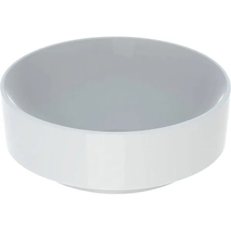 Geberit VariForm Lavabo à poser rond, 400mm, sans trou de coulée, (1/5)