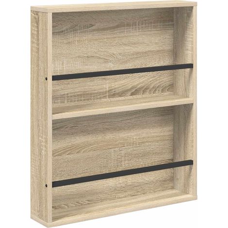 Maison Exclusive - Scaffale per riviste Rovere Sonoma 60 x 12 x 70 cm