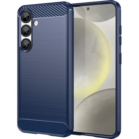 Funda de carbono para iPhone 16e - Azul (1/5)