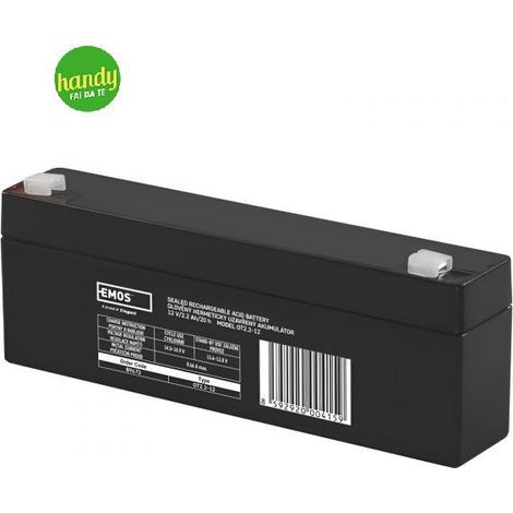 Batteria al Piombo EMOS EM-B9672 12V 2,2A (1/2)