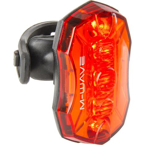 Luz trasera para bicicleta M-Wave Helios 5.3 alimentada por batería (1/5)