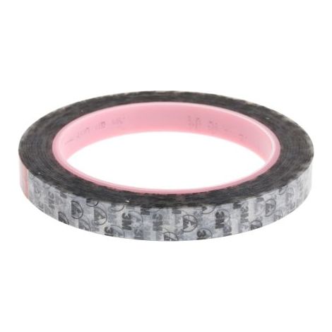 Ruban ESD 3M 12mm en Polyester x 66m, Antistatique ( Prix pour 1 )