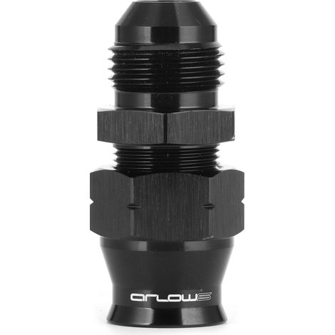 Raccord rapide 1/2 pouce tube vers mâle 8 AN, raccord universel en aluminium usiné CNC pour rampe de carburant, pièce unique (1/5)