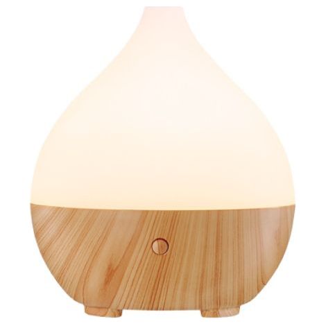 Diffuseur d'Huile Essentielle, 100ml Ultrasonique Diffuseur Huiles Essentielles Electrique, Humidificateur d'air avec Lumière Chaude Arrêt Automatique pour Chambre, Spa, Yoga, Massage (1/5)