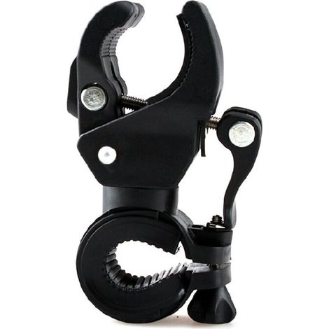Fahrradlenkerhalterung für Taschenlampe – Klemm-Frontlicht, praktisches Fahrradzubehör, stabil, einfach zu montieren & sicher