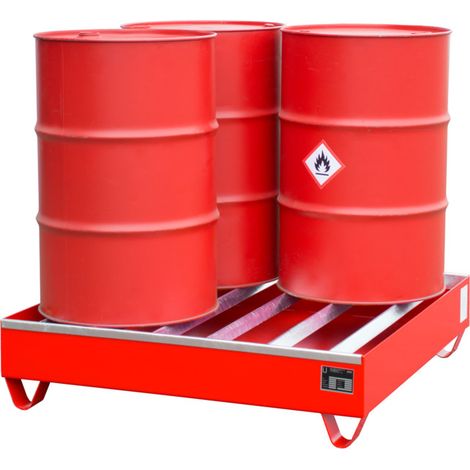 Bauer Südlohn Bac profilé PW 200-4, peint, rouge feu (1/2)