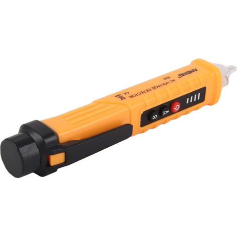Testeur de tension intelligent ANENG, testeur de tension multifonctionnel pour circuits électriques, testeur de tension domestique à induction avec alarme sonore et lumineuse. (1/5)
