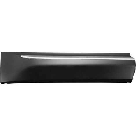 Moulure de porte arrière droite noire et chromée Skoda Kodiaq phase 1 2016-2021