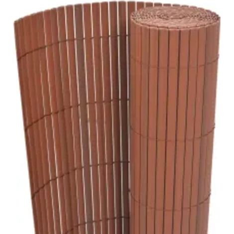 Maison Exclusive - Gartenzaun Doppelseitig 110x400 cm Braun
