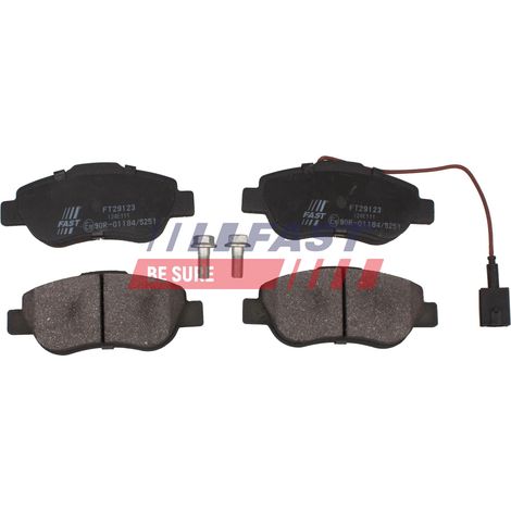 FT29123 almohadillas rápidas para radioaficionados, frontal de 1 sensor (1/2)