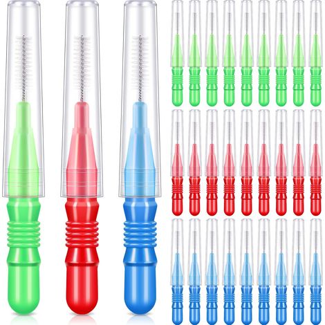 30 brosses de nettoyage pour instruments dentaires (1/5)