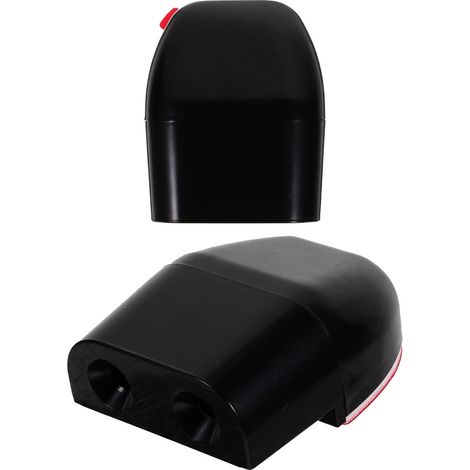 Kit de seguridad para automóvil de 4 piezas: Silbatos de ciervo de ABS resistentes y prácticos