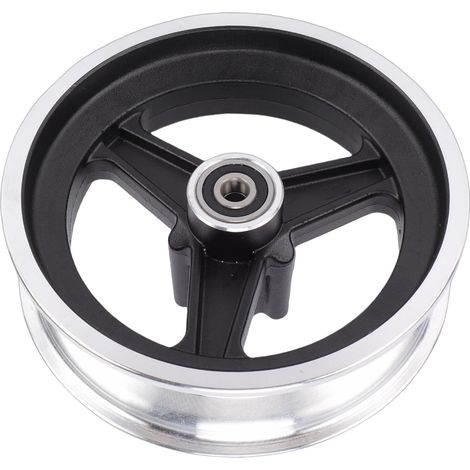 Moyeu de Roue Avant de Scooter 10 X 2,75 6,5, Moyeu Tout-terrain en Alliage d'aluminium, de Scooter électrique de 10 Pouces 11 Pouces avec Conception de stabilité Améliorée, Idéal pour Divers
