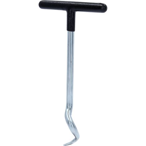 Crochet poignée en T, forme S, grand, 165mm (1/5)