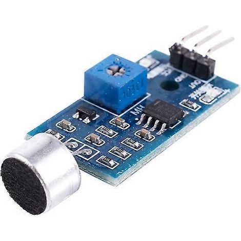 3,3V/3,5V LM393 Mikrofonverstärker-Schallsensor-Mikrofon-Sprachmodul
