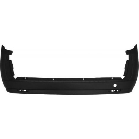 PARAURTI POSTERIORE NERO PORTA BATTENTE NATURAL POWER CON TAPPO GANCIO TRAINO - FIAT - Doblo 2009 - 735509140 - 1404483 - 95513290