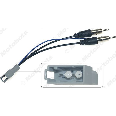 Compatible with Honda Accord/CRV/10th Generation Civic radio module FM antenna adapter 3P female connector (1/4)