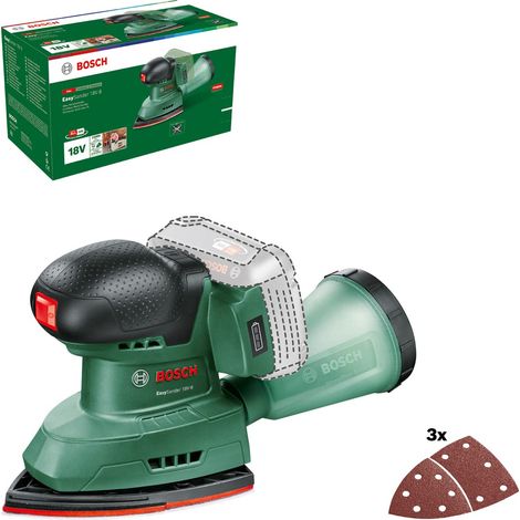 Ponceuse sans fil 18V-8 (livré dans un carton sans batterie  18V  pour travail du bois  3 feuilles abrasives), Vert (1/5)