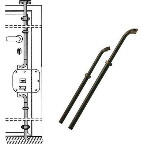 Piezas de cerradura triple Pz 2 91-01 Cr