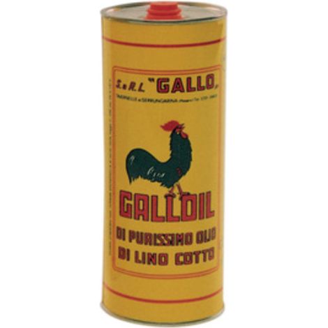 OLIO DI LINO COTTO PURO 1 L LATTA GIALLA- 12,0 pz