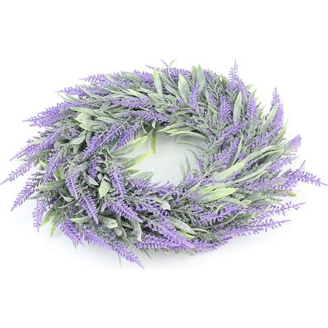 Künstlicher Plastikblumenkranz für Hochzeits- und Heimdekoration (1/5)