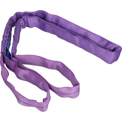 Élingue de levage souple en PES 1T, accessoire pour le transport et la construction, 4 mètres (1/5)
