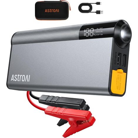 Booster Batterie Voiture 10000A Démarreur Batterie de Voiture Jaune (1/5)