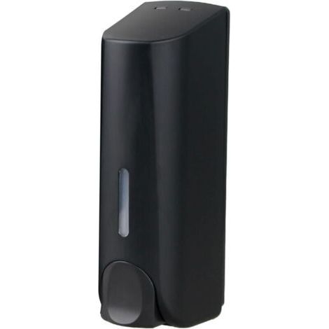 Soap Dispenser for Shower Gel, Conditioner, Wall Mount, 350ml, Matte Black (1/5)