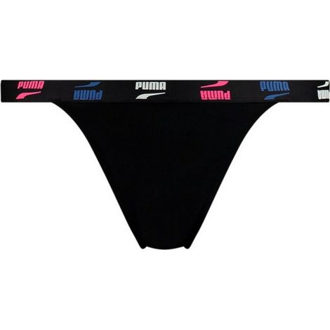 Puma SWIM TANGA Damen-Bikinihose schwarz 93808301 r M