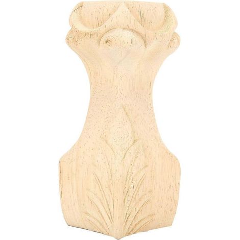Pieds de meubles en bois sculpté de style européen, pieds de meuble TV, accessoires de décoration intérieure (1/5)