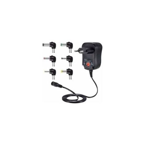 Houhence – Alimentation universelle 30W AC à DC 3V-12V 1A-2A – Adaptateur multi-tension avec 8 prises DC et port USB – Pour caméras CCTV et appareils électroniques (1/5)